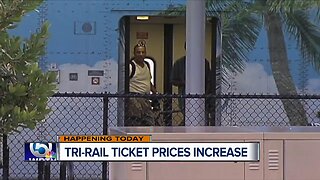 Tri-Rail fare increase takes effect Jan. 1, 2020