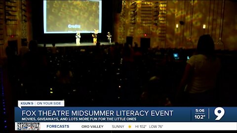 Fox Theatre holds midsummer literacy event