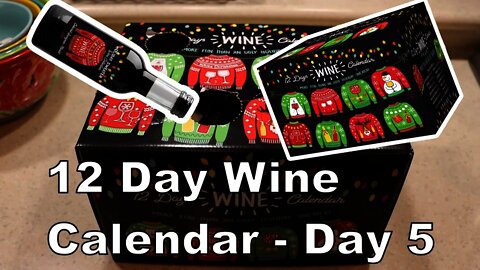 Day 5 Sam's Club 12 days of wine Christmas wine sampler review