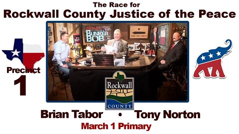 118: Candidate Forum for Pct 1, Justice of the Peace, Rockwall County