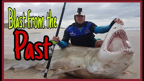 ONE TON of SHARKS caught in a MORNING! DOUBLE UPS, A BLACK RAGGED TOOTH SHARK AND STRONG WINDS!