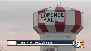 This water tower didn't always say Florence Y'all