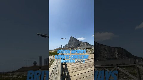 British Airways Departs Gibraltar