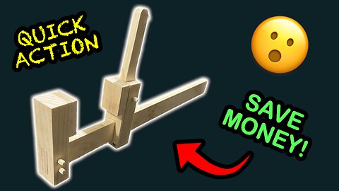 Wooden Quick Action F Clamps