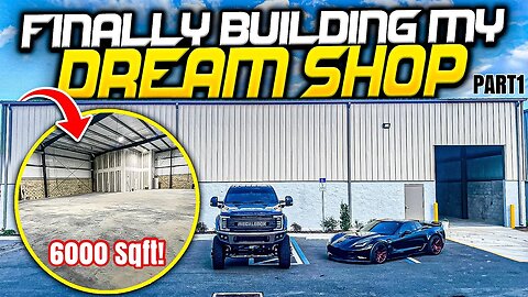 Building MY DREAM Shop | Ultimate Car Detailing Studio / Shop Build Out Part 1