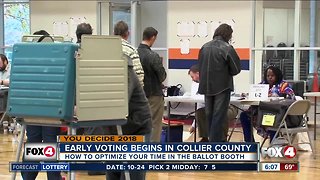 Early voting begins in Collier County