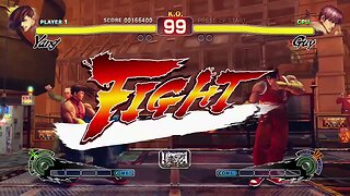 Street Fighter 4 Yang vs Guy @retrogamerarcade
