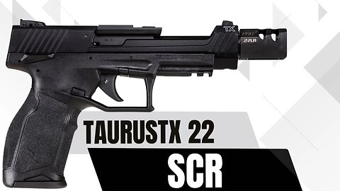 New TaurusTX 22 Competition SCR | Shot Show 2022