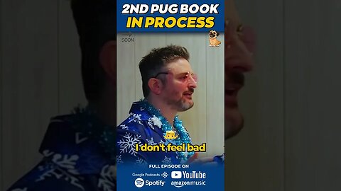 Spoiler Alert: Pug's Second Book Coming Soon
