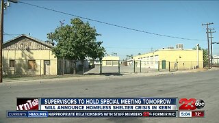 Kern County Board of Supervisors propose low barrier homeless shelter