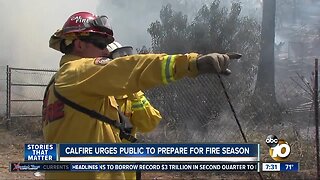 CalFire kicks off Wildfire Preparedness Week