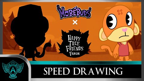 Speed Drawing: Happy Tree Friends Fanon - Wong | Mobebuds Style