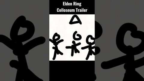 Elden Ring Colosseum Trailer with Stick People... #eldenring #eldenringcollosseum #trailers