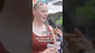 Will She Change Her Mind After Watching This Video About Abortion?