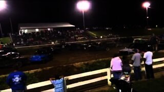 Owenton Kentucky 9-6-14 Mini Car Madness Demoliton Derby Opposite side