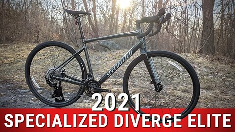 Road bike for DIRT? 2021 Specialized Diverge Elite E5 Aluminum All Road Gravel Bike Review & Weight