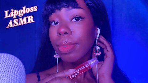 ASMR lipgloss application 👄✨