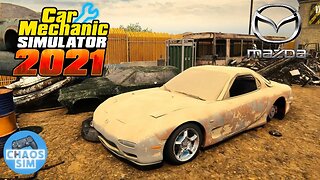 Mazda Rx 7 Restoration // Car Mechanic Simulator 2021