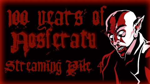 Nosferatu 100 Year Livestream Streaming Pile 4