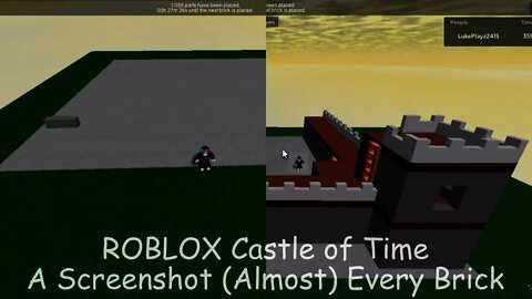 ROBLOX Castle of Time - A Screenshot (Almost) Every Brick