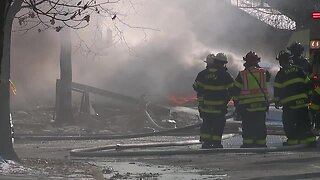 Parma Heights firefighters respond to house explosion