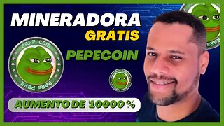 INCRÍVEL Mineradora de PEPECOIN Grátis: Descubra como Ganhar Dinheiro sem Gastar Nada