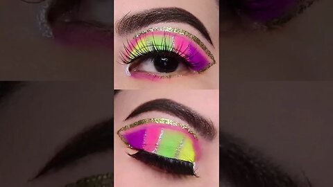 Creative Eye Art Makeup Design #shorts #short #viral #makeup #trending #fyp #eyemakeup #eyeshadow