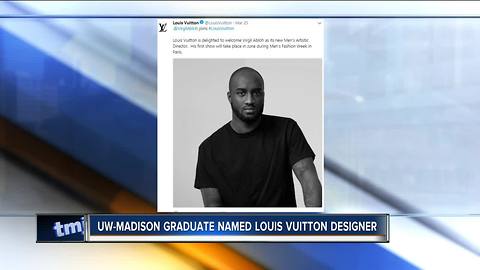 UW-Madison graduate Virgil Abloh named Louis Vuitton designer