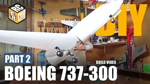 How to Build RC Airliner Boeing 737 Part 2
