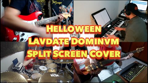 Helloween | Lavdate Dominvm (Split Screen Cover)