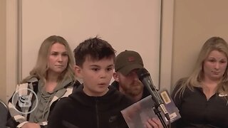 11 Year Old Destroys Silent School Board With Groomer Book From School Library