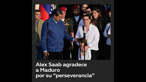 Alex Saab se pronuncia tras ser liberado por EE.UU.