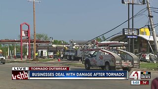 Businesses bear brunt of Jefferson City tornado