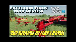 Some Old School Hay Equipment | PC Mods by Jono 46 | Farming Simulator 22