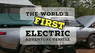 【RV Tour】RIVIAN R1T Truck - The World's FIRST Electric Adventure Vehicle