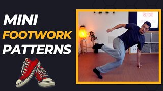 Bboy Footwork Tutorial Mini Combos | Mini Bboy Footwork Combo Tutorial