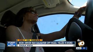 Mom: driver ran daughter off road, yelled n-word