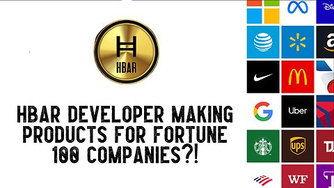 HBAR Developer Making Products For Fortune 100 Companies?!