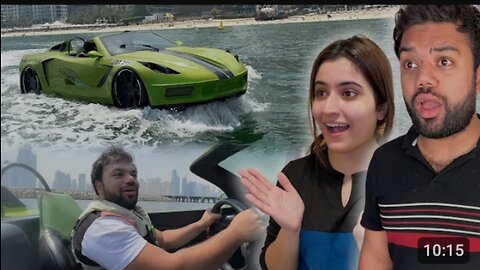 Lambo run in water| #duckybhai, Dubai