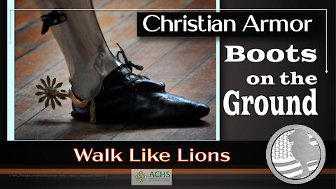 "Boots on the Ground" Walk Like Lions Christian Daily Devotion with Chappy Dec 15, 2020