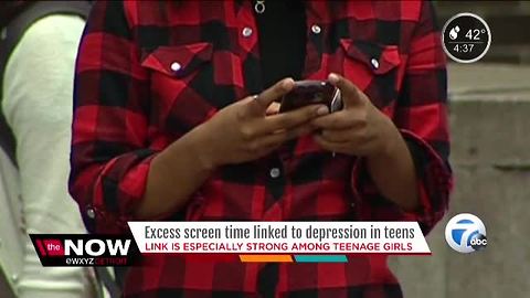 Excess screen time linked with depression, suicidal behaviors in teens