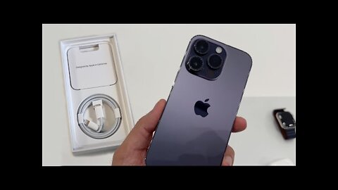 iPhone 14 Pro (Purple) Unboxing #apple #iphone14pro