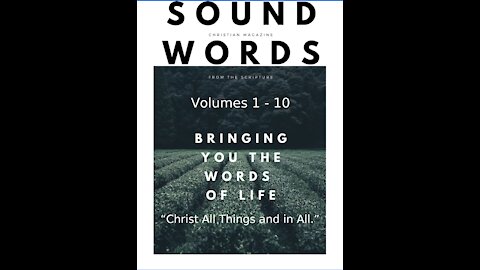 Sound Words 3 Christ All Things and in All