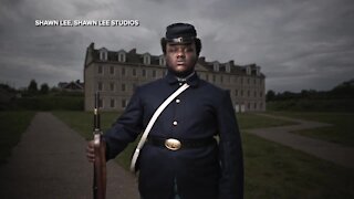 Southfield teen's epic senior photo shoot depicts Civil War history