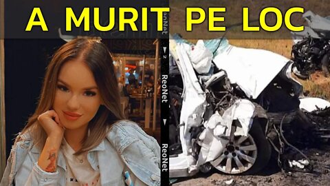 IULIA A MURIT PE LOC LA 23 ANI! ACCIDENT HORROR