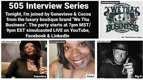 Interview with Genevieve & Cocoa of We Tha Business Cigars