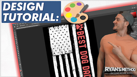 DESIGN TUTORIAL: Vertical Flag w/ Text (Scalable w/ Cross-Niche Potential!)