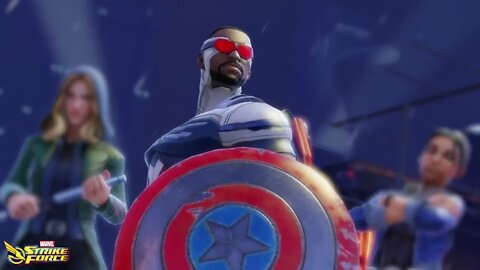 Captain America Sam Wilson - Character Review - MARVEL Strike Force