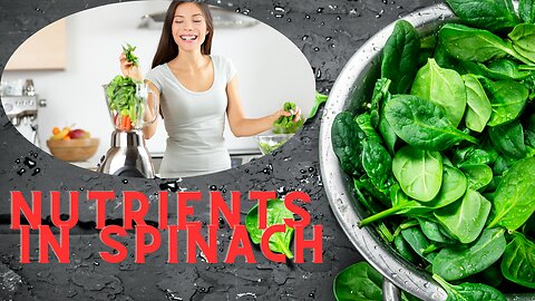 The benefits of spinach.?