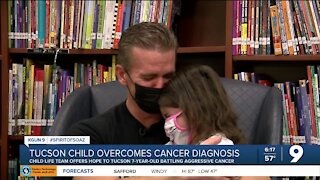 Child Life Team offers hope to Tucson 7-year-old battling cancer